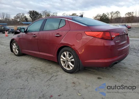 2011 Kia Optima Ex from USA, damaged, VIN KNAGN4A77B5100702